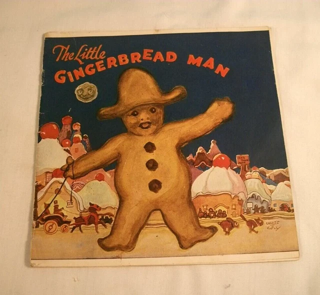 Vintage Royal Baking Powder Co. The Little Gingerbread Man Recipe Book, 1923