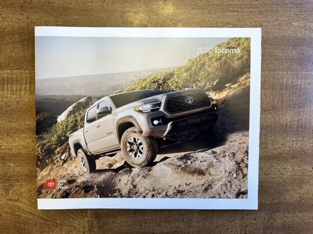 2020 TOYOTA TACOMA 34-page Original Sales Brochure NEW