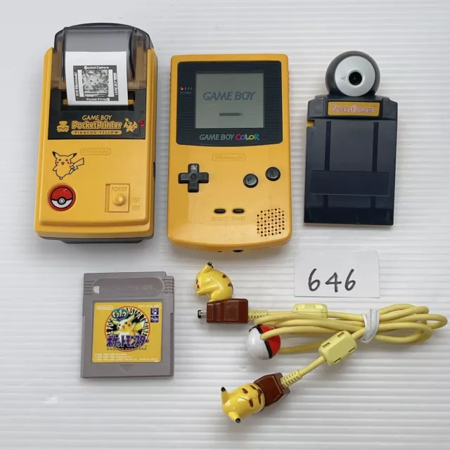 Gameboy Pocket Printer Pikachu MGB-007 Pocket Camera MGB-006 Game Boy color etc