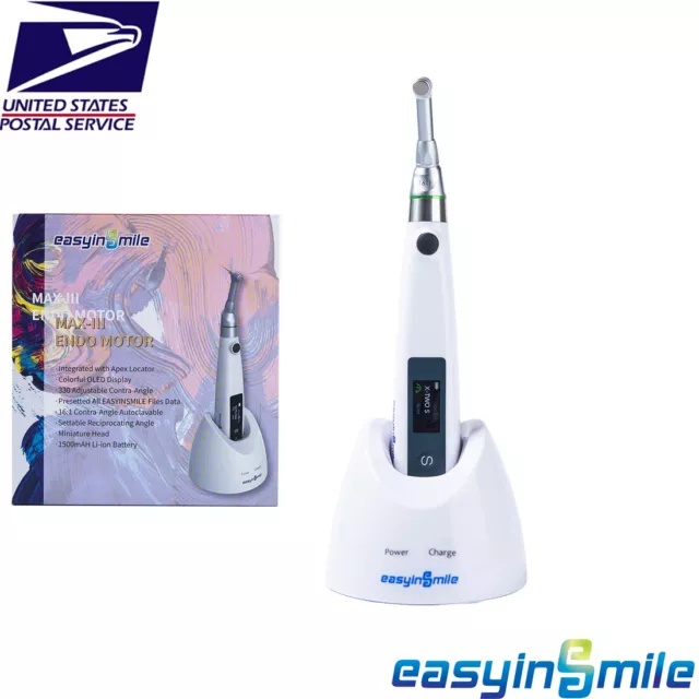 Dental Endodontic Apex Locator Root Canal Finder Cordless Endo Motor &LED Screen