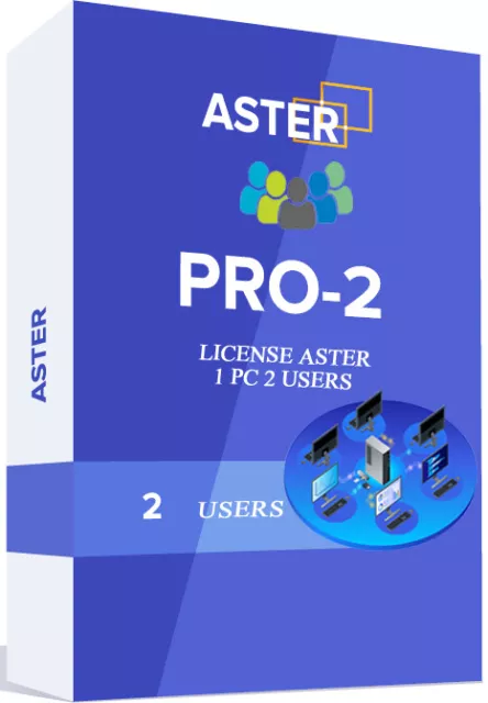 ASTER PRO (1 PIEZA = 2 USUARIOS) ibik Multiasiento