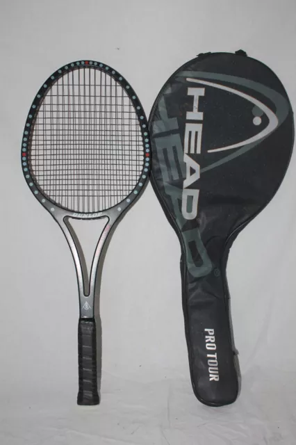 Dunlop Tennisschläger Racket Maxpower M 5 inklusive Head Tasche retro vintage