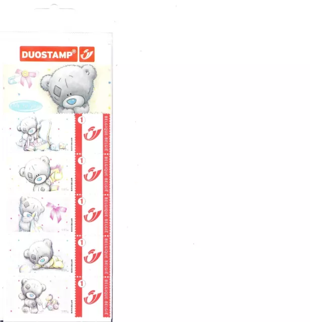 Carnet de timbre de collection "Me to you" Belgique