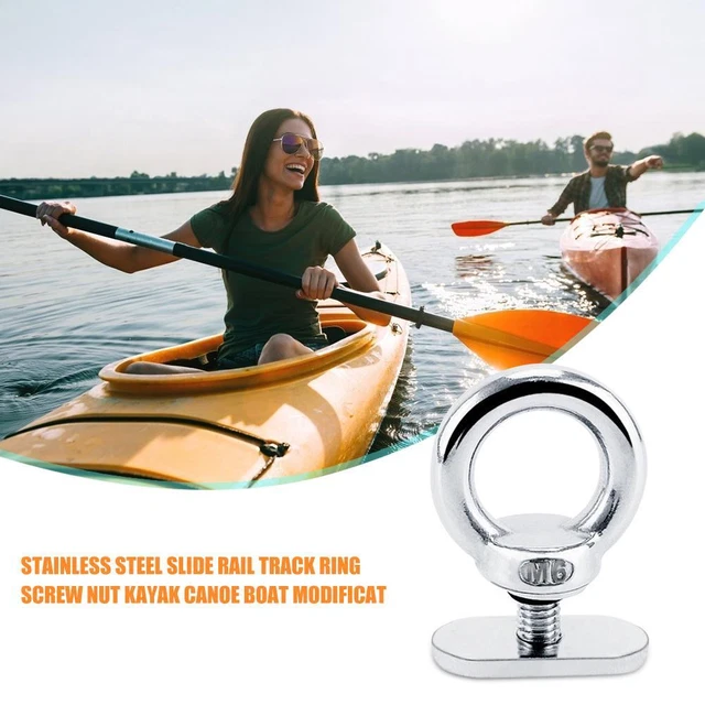 KAYAK RAIL TRACK Screws Boat Canoe Accessories Boats Rails Track Nuts ...