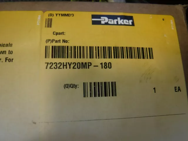 Parker LP Gas Hose Part#: 7232HY20MP-180 (Brand New) 2