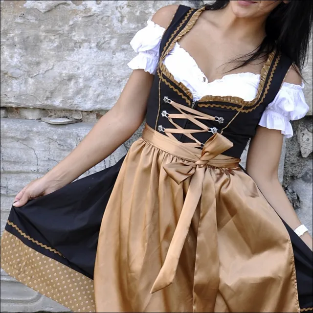 13 .. Dirndl Oktoberfest German Austrian Dress Sizes: 4.6.8.10.12.14.16.18.20.22 2
