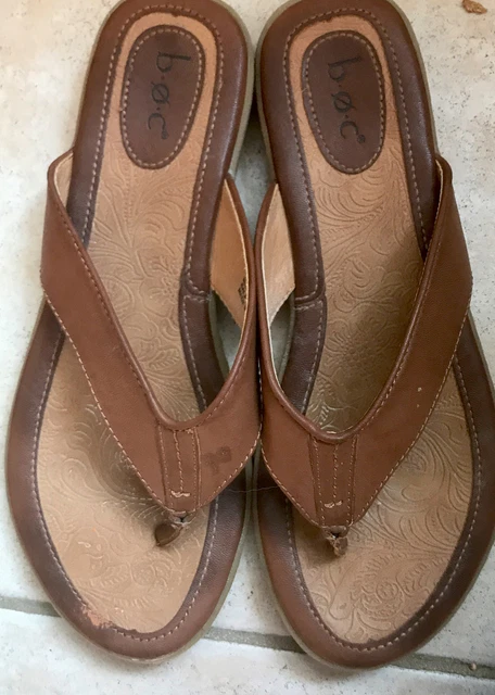 BOC Women's B.O.C. by Born Concept, Zita Thong Flip Flop Sandal Size 9