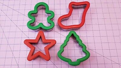 Christmas Themed Cookie/Sandwich Cutters – Set Of 4