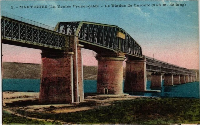 CPA MARTIGUES Le Viaduc de Caronte (1291355)