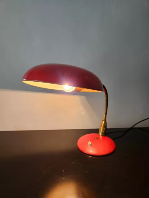 Kaiser Idell (?) Schreibtischlampe  desk lamp Bauhaus Vintage 50er 60er