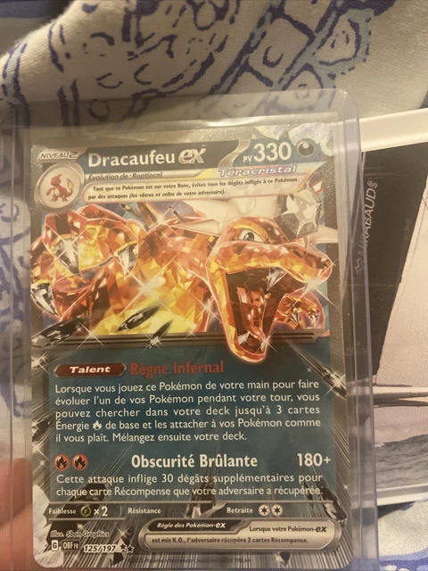 Dracaufeu EX - carte Pokémon 215/197 Flammes Obsidiennes - OBFFR - Prix & Rareté Dracaufeu EX - carte Pokémon 215/197 Flammes Obsidiennes - OBFFR - Prix & Rareté