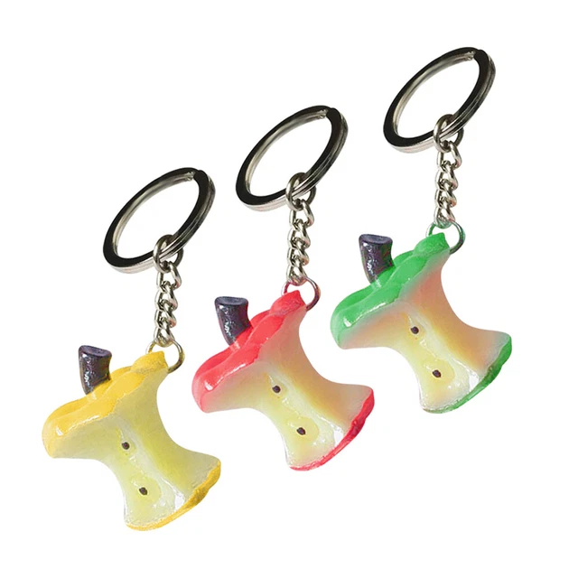 3 Pcs hanging pendant keychains Porte-clés Bracelet Pour Femme Charmes De Port