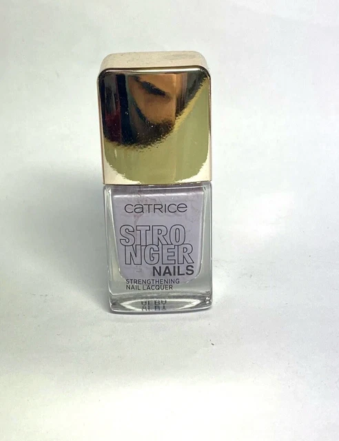 CATRICE STRONGER NAILS. STRENGTHENING NAIL LACQUER. 03 Fierce Lavender💅.