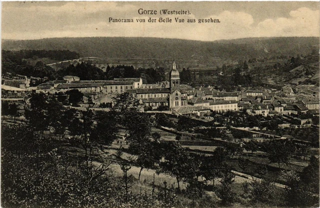CPA AK GORZE - Panorama von der BELLE aus gesehen (473851)