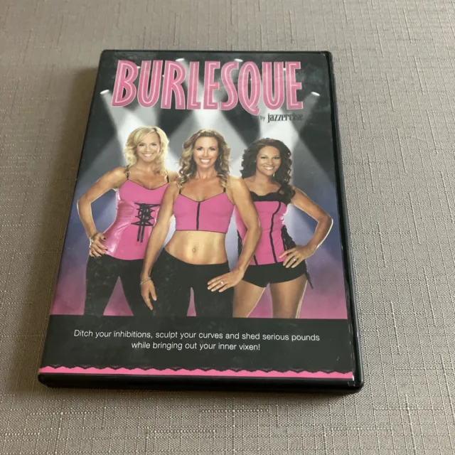 Jazzercise Burlesque DVD with Shanna Missett Nelson Exercise Fitness Workout