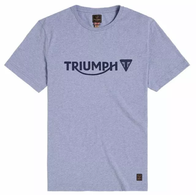 Triumph Cartmel Blue Marl Classic Tee MTSS2301