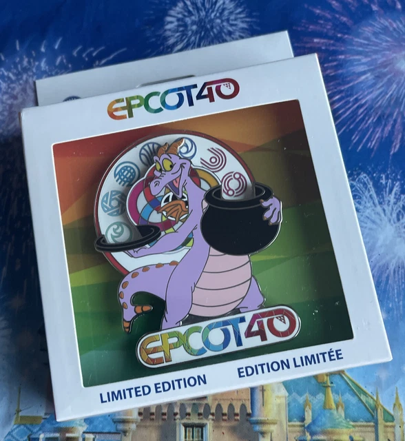 WALT DISNEY WORLD 2022 Epcot 40th Anniversary Figment Stuffed Plush