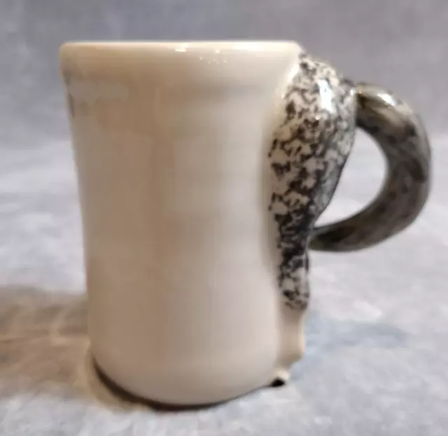Vintage 2002 Happy Appy Valley Studio Dapple Gray Horse Rear and Tail Mug 12 oz