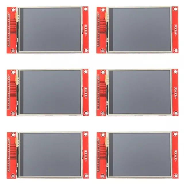 6pièces 2,8 Pouces 240X320 SPI TFT LCD Display Module SPI Serial Port 51 Dr6103