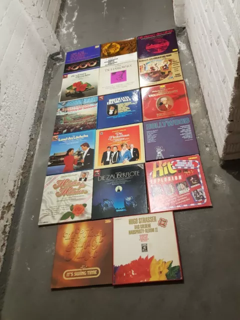 17-teilige Schallplatten Sammlung nur Box-Sets