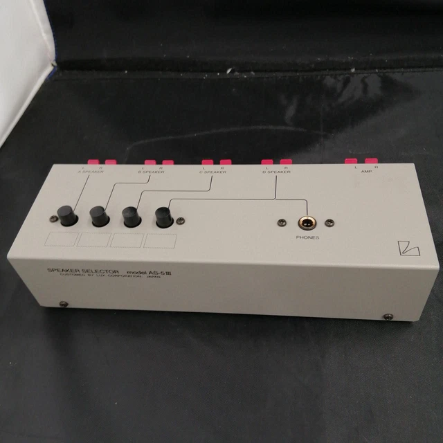 LUXMAN AS-5Ⅲ [SPEAKER Selector]- tested working $362.13 - PicClick AU