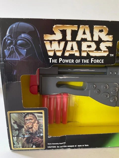 Star Wars The Power of the Force Chewbacca's Bowcaster Neu + OVP 2