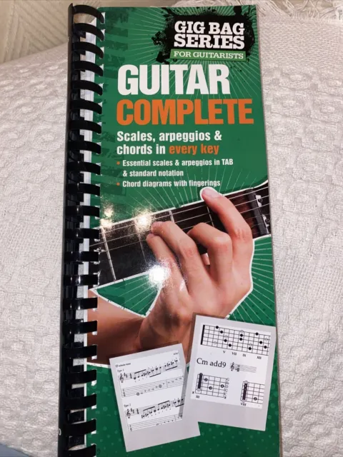 The Gig Bag Book of Guitar Complete - Arpeggios Chords Scales NEW 014013499