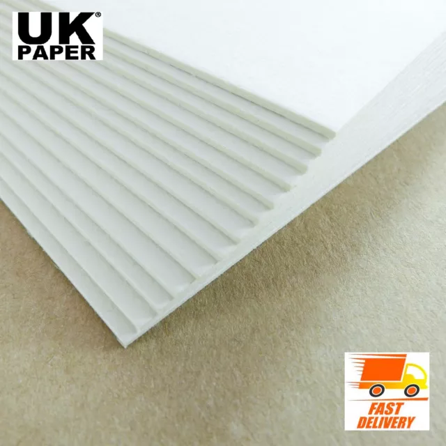 CARD BACKING BOARD SHEET THICK PAPER GREYBOARD 1- 2mm CRAFT ART 1000 2000 micron