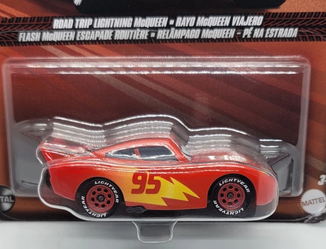 DISNEY PIXAR CARS 2024 Road Trip Lightning McQueen Toy Race Car New In ...