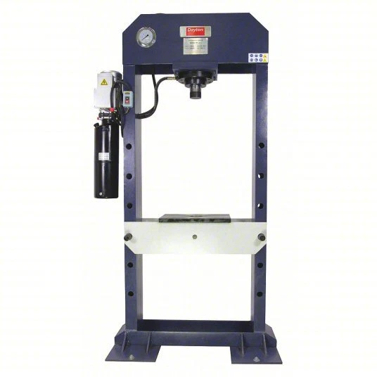 Dayton 467L11 (50 Ton) Electric Hydraulic Press 3HP, 230V, 13A, 3420 RPM - NEW!