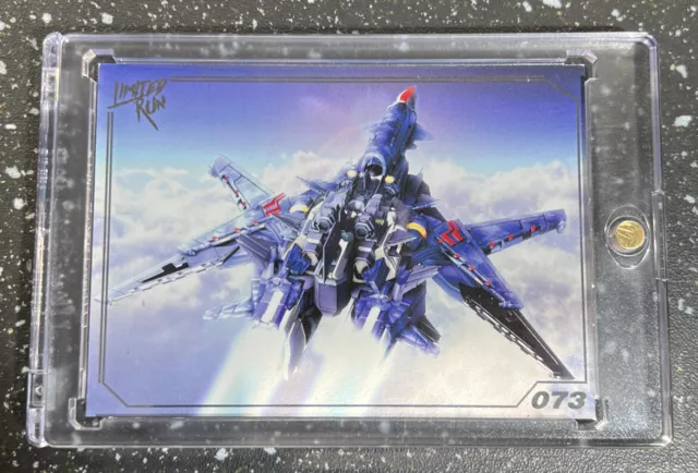 GHOST BLADE HD 073 UNRELEASED Limited Run Games Silver Trading Card Series 1