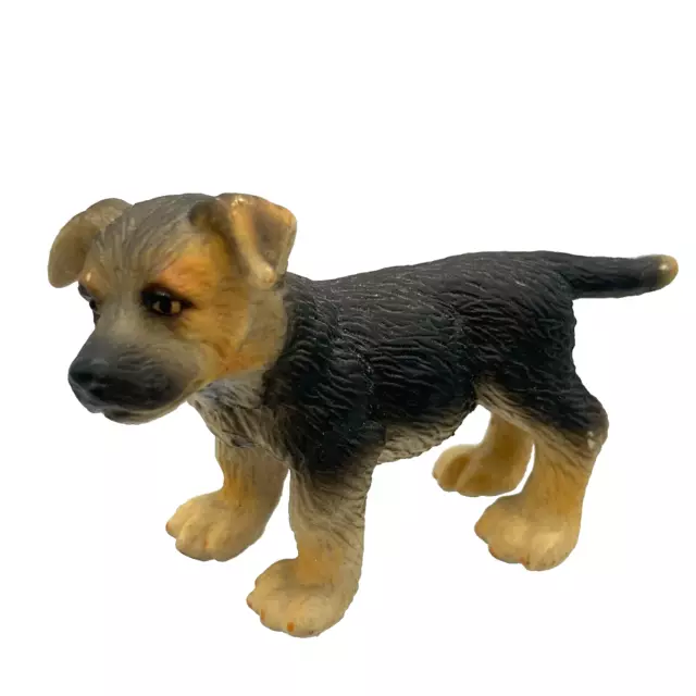 Vintage Schleich GERMAN SHEPHERD PUPPY Dog Figure 16343 Retired 2005 Toy Animal