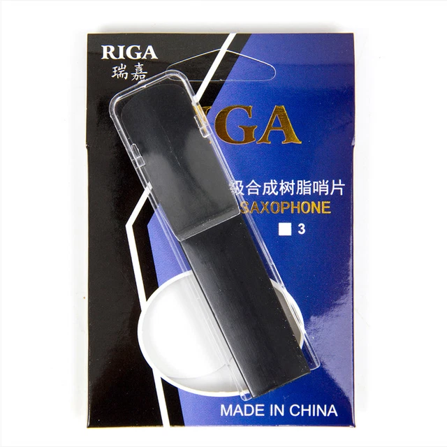 Alto Saxophone Reeds 2.5 Sax Parts Accessories Premium Synthetic Transparent