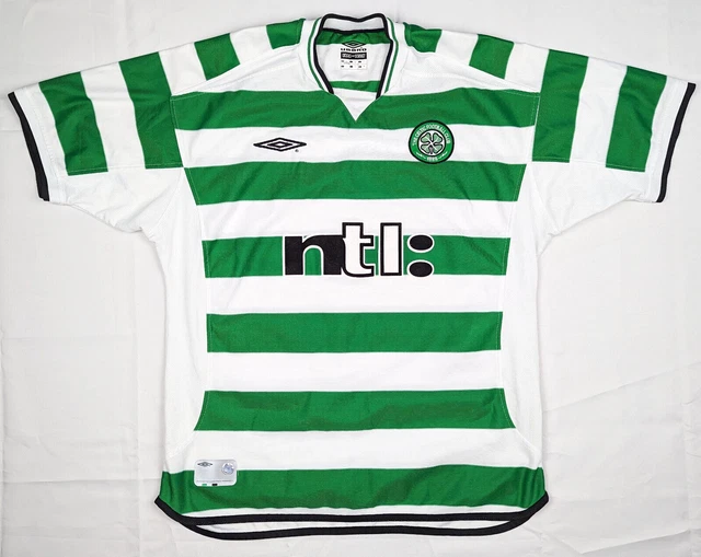 Maillot Vintage Umbro Celtic FC Centenary 1988 – Taille S – Original écossais