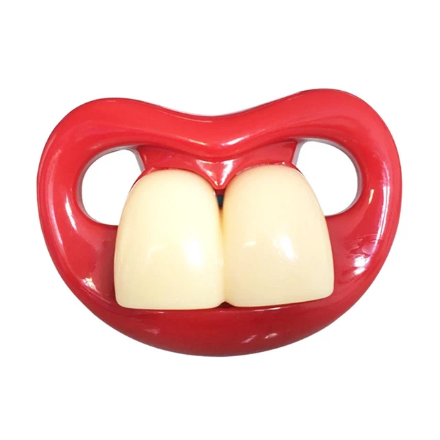 Silicone Funny Pacifier Dummy Nipple Teethers Toddler 2022 Gift NEW F7P2