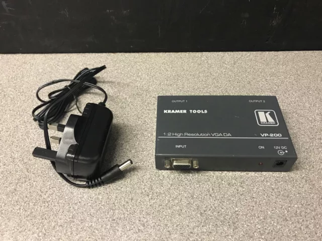 Kramer VP-200 1:2 VGA Video Distribution Amplifier
