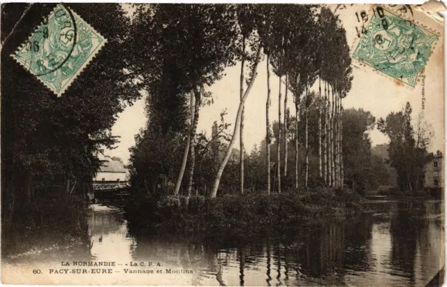 CPA La Normandie "LA C.P.A." - PACY-sur-EURE - Vannage et Moulins (182240)