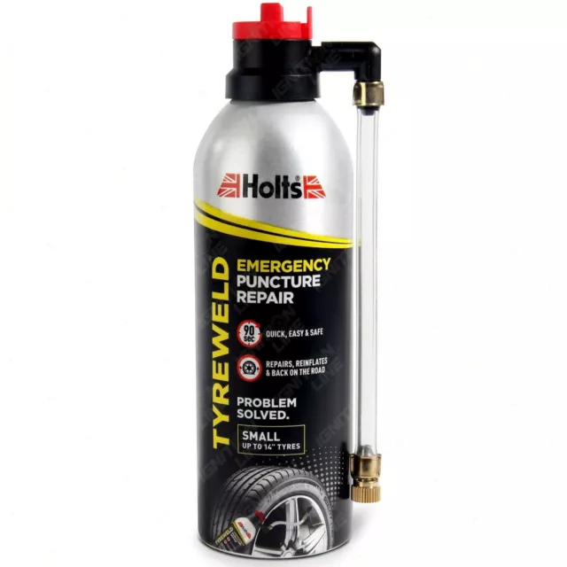 Holts Tyreweld Tyre Weld Emergency Puncture Repair Seals Inflates Tyre 300ml