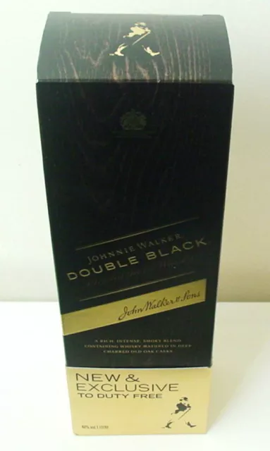 Johnnie Walker BLACK LABEL Empty Tin Box 700ml Limited Edition by ARRAN  GREGORY