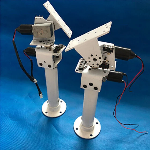 DC 30W Zwei Achse Schwenk Neige Solar Tracking Überwachungsroboter Große Lasten