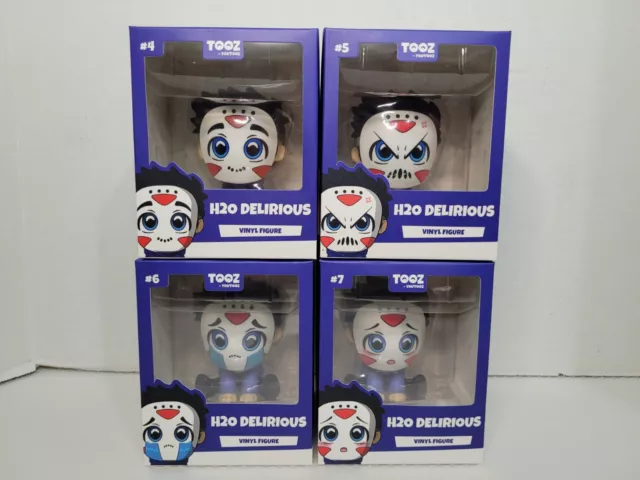 YOUTOOZ H20 DELIRIOUS Vinyl Figure Shy Happy Sad Angry Lot Sold Out #4 #5 #6 #7