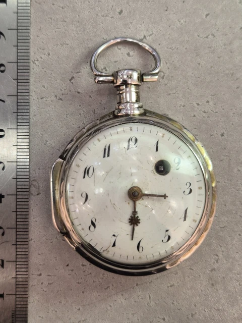 Montre Gousset Ancienne En Argent Avec Motif Coq - Marque Cadet à Maubeuge - Occasion
