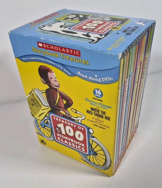 SCHOLASTIC TREASURY OF 100 Storybook Classics 16-DVD Box Set
