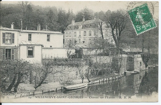 CPA 94 - Villeneuve-Saint-Georges - Castle On L' Yerre