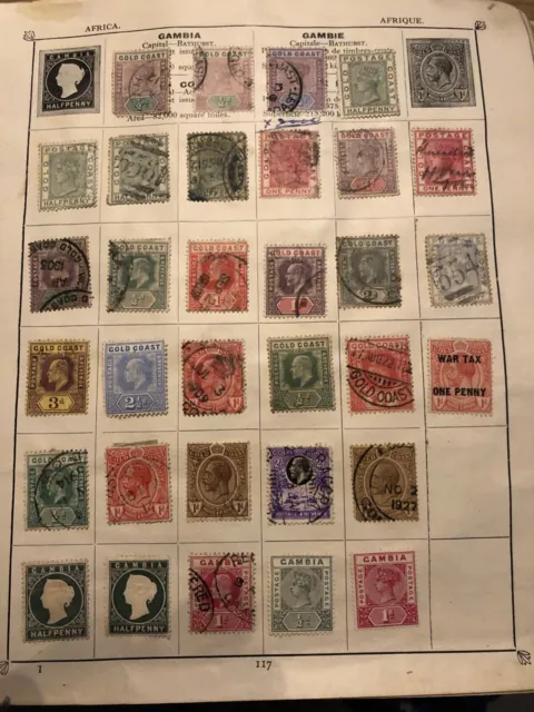 Gold Coast (until 1957), British Colonies & Territories, Stamps 