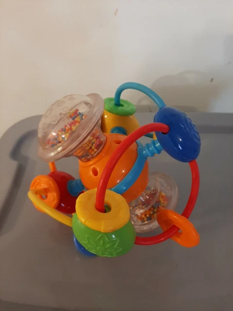 Infantino Sensory Infant Baby Ball Rattle Motor Skills Toy Developmental 8"