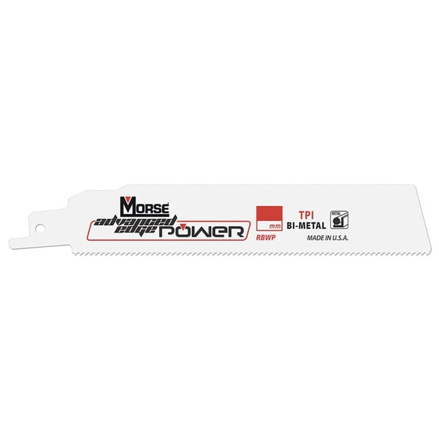 MK Morse RBWP124214T25 12" x 1 x .042 14 TPI Advanced Edge Recip BiMetal Blade