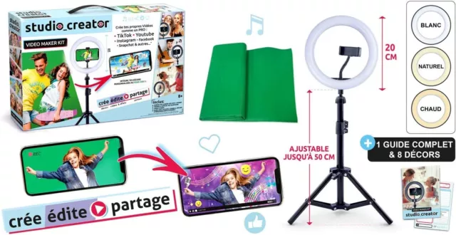 kit iniciacion para crear videos con tu smartphone Canal Toys Studio Creator