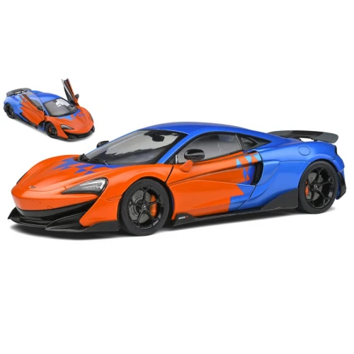 MC LAREN 600LT F1 TEAM TRIBUTE LIVERY 2019 1:18 Solido Auto Stradali Die Cast