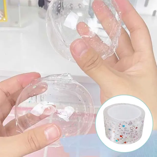 Mise à niveau du kit de bulles de bande nano, de la bulle en plastique à  double face, du ruban élastique Nouveau